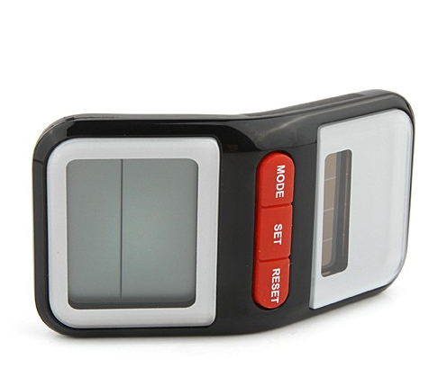 7-function 1.3Inch Solar Bicycle Computer Cycling Speed Meter Black